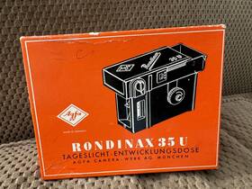 Agfa 8617 Rare Leitz Teooh Leica Trimming Tool Rondinax 35 U Daylight Developing Tank