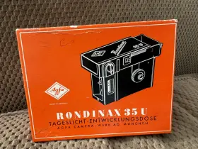 8617 Agfa Rare Leitz Teooh Leica Trimming Tool Rondinax 35 U Daylight Developing Tank