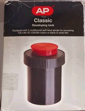 Ap 044432104840 Classic Developing Tank With 2 Reels 35mm 120 220 Film Darkroom Kit