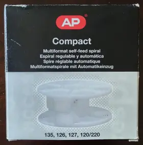 Ap 420233214005 Vintage Compact Multiformat Self-feed Spiral Film Reel 135 126 127 120/220