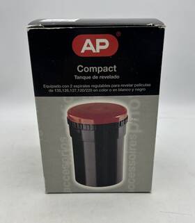 Ap Made In Spain App321200 35mm Film Developing Tank With 2 Spiral For Films - New