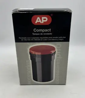 App321200 Ap Made In Spain 35mm Film Developing Tank With 2 Spiral For Films - New