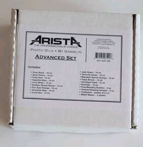 Arista 261-000 Professional Photo Oils By Gamblin For Handcoloring B&w Photos 14 Colors