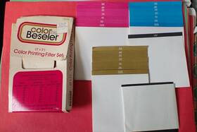 Beseler 8930 Color By Printing Filter Set 3x3 - Item