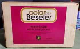 Beseler Mb-31011 Color By Motor Base Cat #8921 Film Processing Drum Roller New With Bands
