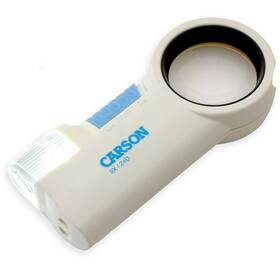 Carson Cp-32 9x Magniflash Magnifier With Led Light And Flashlight