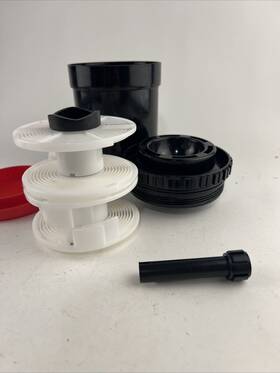 Compact 783083040118 Film Developing Tank 2 Spiral Reel Darkroom 135 126 127 120/220 Black And White