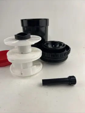 Compact 783083040118 Film Developing Tank 2 Spiral Reel Darkroom 135 126 127 120/220 Black And White