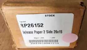 Rp26152 D&k Bienfang Dry Mount Tissue Release Paper 2 Sided 26 Inch X15ft Roll Free Fedex