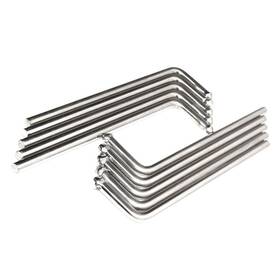 E-motor 331361458638 8x 10 Inch J Hook Swinging Arrow Head Style T201 Ss Exhaust Hanger 0.47 Rod 8