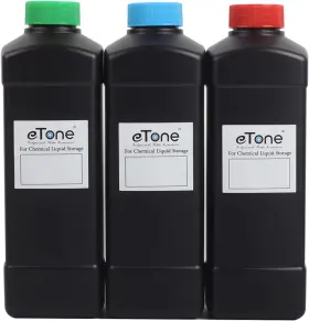 Etone 445045786725 3x 1000ml Darkroom Chemical Storage Bottles Film Photo Developing Processi