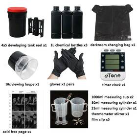 Etone 4x5drdk 4x5 Color Black&white Film Nagative Processing Darkroom Developing Equipment Kit