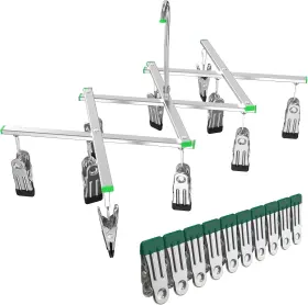 Etone 693544810992 Darkroom Film Negative Drying Hanging Rack Frame Foldable Hanger Windproof