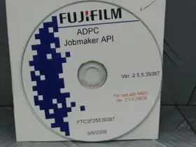 Ftc3f25539387 Fujifilm Adpc Jobmaker Api Cd Software
