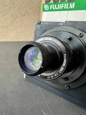 Fujinon 1.8/22-27 Ev-7 Varifocal Aps Enlargement Lens For Fuji238 Minilab