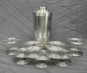 3024 Honeywell - Nikor 3286 Stainless Steel Film Developing Tank #3024 2- 120/620 5-35mm