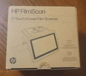 Hpfs500 Hp 198869003475 Ends 9/29 11pm Pst Filmscan 5 Inch Touch Screen Film Scanner