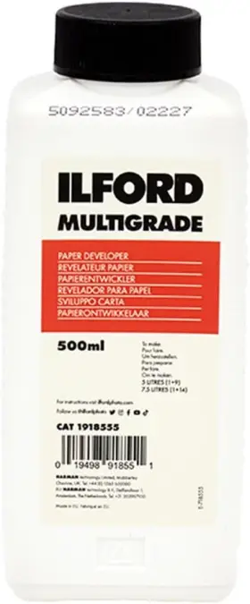 1918555 Ilford Multigrade Paper Developer 500 Milliliter