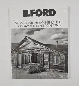Ilp-7911 Ilford Six Single Weight 8x10 Mounting Panels For B&w And Cibachrome Prints