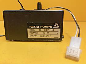 Iwaki Pumps Op-012-04 Noritsu V-30 V-50 V-100 Bleach Aeration Pump W440131-01 Used
