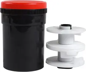 Jian Cheng 705353344701 Brooks And Nikor Stainless Steel Developing Tanks For Four One 35mm Reels. Japan