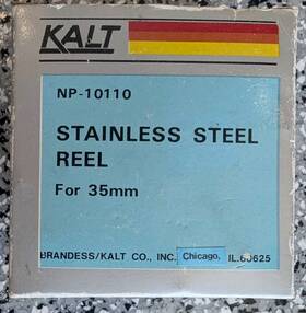 Kalt 096727101106 Np-10110 Stainless Steel Reel For 35mm Film New In Box