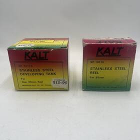 Kalt 096727101144 Np10113 Stainless Steel Developing Tank And Reel New Open Box