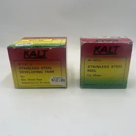 Np10113 Kalt 096727101144 Stainless Steel Developing Tank And Reel New Open Box