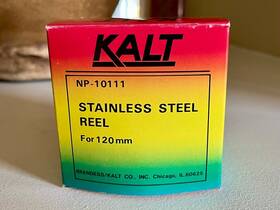 Kalt Lysb00009v3d6-electrncs Stainless Steel Reel -np10111 120mm