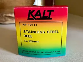 Lysb00009v3d6-electrncs Kalt Stainless Steel Reel -np10111 120mm