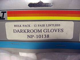 Kalt Np-10138 Gloves Darkroom Lintless 12 Pairs New Pls Read / 18.55