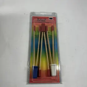 Np1009 Kalt Bamboo Print Tongs Set Of 3 New In Package
