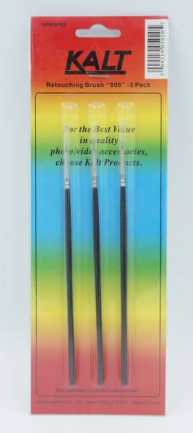 Kalt Nprbp52 #000 Retouching Brush 3-pack