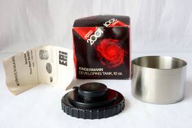 Kindermann 23165 Foto 2001 Developing Tank 10 Oz Stainless Steel New In Box