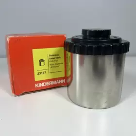 23167 Kindermann Developing Tank 16 Oz. 8 Second Stainless Steel Pvc Top #23167