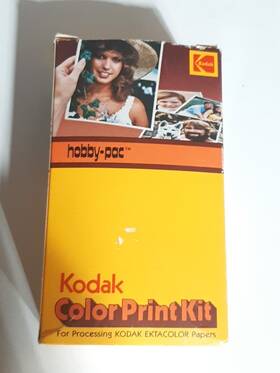 Kodak 041771011437 Color Print Kit Hobby-pac For Ektacolor Papers