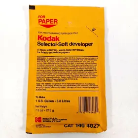 1464627 Kodak Photo Film Developer 7.5oz Bag Selectol-soft For 1 Gal