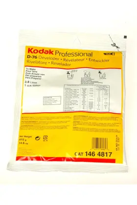 1464817 Kodak D-76 Developer Powder B And W Film 1 Gallon