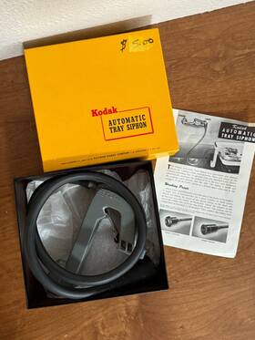 Kodak 147-7231 Automatic Tray Siphon Cat 147 7231 - Convert Darkoom To Print Washer