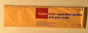 Kodak 152-7662 Color Separation Guides And Gray Scale Large 14 Inch 152 7662