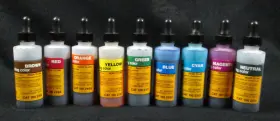 190-1743 Kodak Vintage Liquid Retouching Color Set With Instruction Sheet