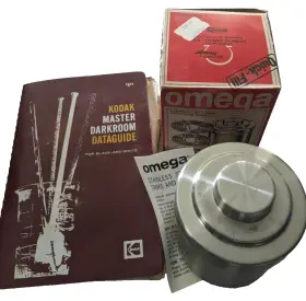 467-022 Kodak Omega Film Developing Reel And Tank 35mm Book Master Darkroom Dataguide
