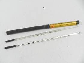 Kodak 491539 Lot 2 49153 Deluxe Darkroom Thermometer F Scale 10 In Only One Case A322