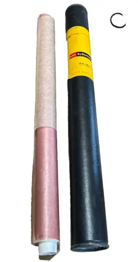 Kp25869j Kodak Vintage Dry Mounting Tissue Roll In Tube - 20 Inch X 4 Yards