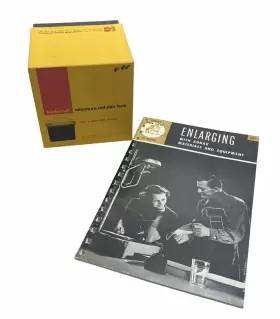 Kp4150n Kodak 5-72 Vintage Kodacraft Miniature Roll Film Tank With 2 Aprons Data Book 1st Ed