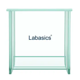 Labasics 840371310809 Glass Square Tlc Developing Tank Heavy Duty Borosilicate Flat-bottom Chromat