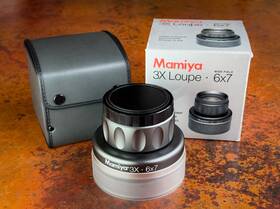 Mamiya 601304 Rare 3x Large Loupe 6x7 Wide Field Mint In Box