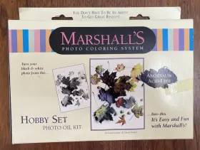 Marshall 096727517211 Marshalls Photo Coloring System Hobby Oil Set Kit 15 Colors