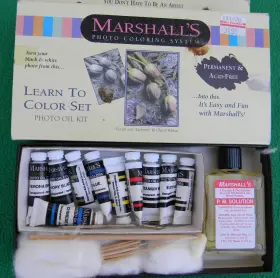 Marshall 096727517235 Marshalls Photo Coloring Oils Learn To Color Set