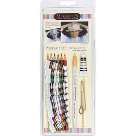Marshall 096727598500 Marshalls Portrait Set Oil And Pencil Hand Coloring #mspor